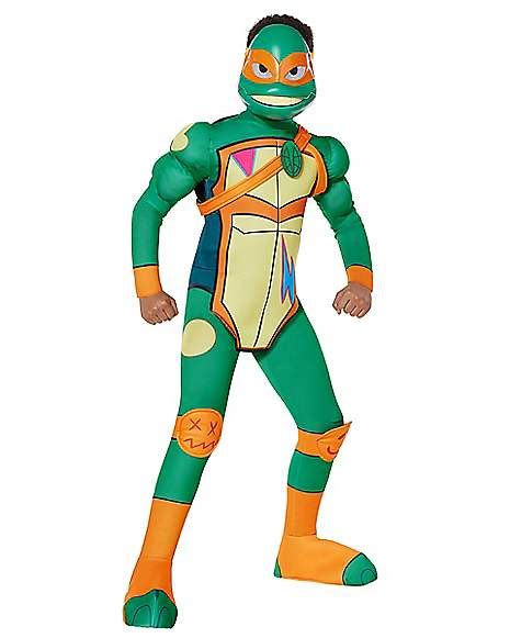 Adult Classic TMNT Michelangelo Costume | eduaspirant.com