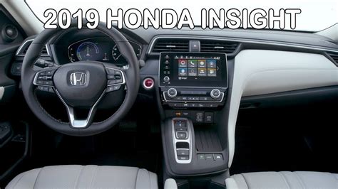 2019 Honda Insight - Interior - YouTube