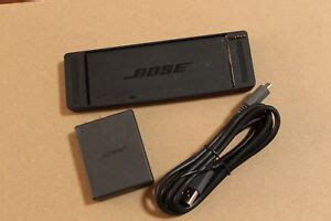 US-Bose SoundLink Mini II Wall Charger/USB Cable/ Cradle 5V 1.6A Black ...