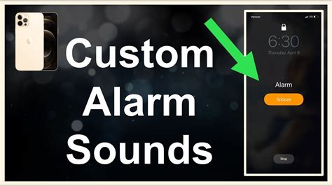 How To Get Custom Alarm Sound On iPhone - YouTube