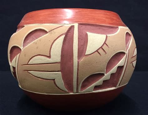 San Juan Pueblo Pottery Jar – Signed