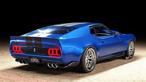 1971 Ford Mustang Mach 1 Digitally Transforms Into Ultimate Restomod | Ford Shelby GT500 Forum