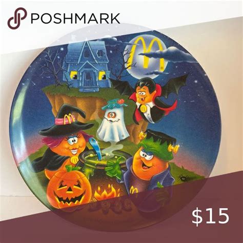 McDonald’s Halloween McNuggets Plate 1995 in 2022 | Mcnuggets, Mcdonald ...