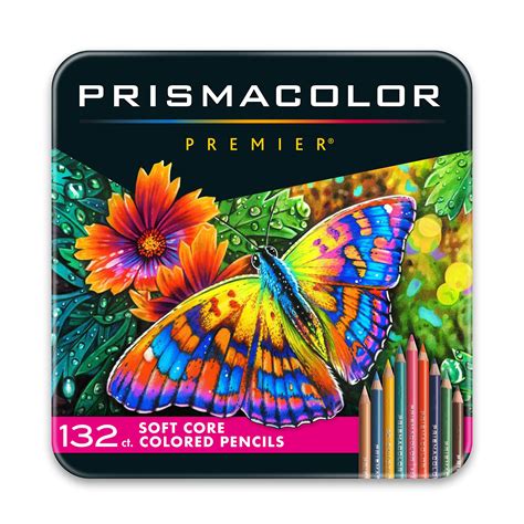 Buy PrismacolorColored Pencils, Premier Soft Core Pencils, Assorted, 132 Count Online at ...