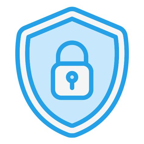 Cyber security Generic Blue icon