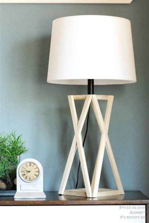 25 Easy DIY Wooden Lamp Ideas To Upgrade Your Table Lamps