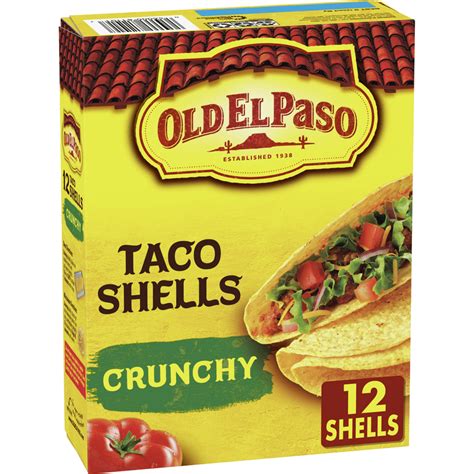 Old El Paso Crunchy Taco Shells, Gluten-Free, 12 Count - Walmart.com - Walmart.com