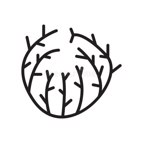 Tumbleweed Icon Vector Sign and Symbol Isolated on White Background, Tumbleweed Logo Concept ...