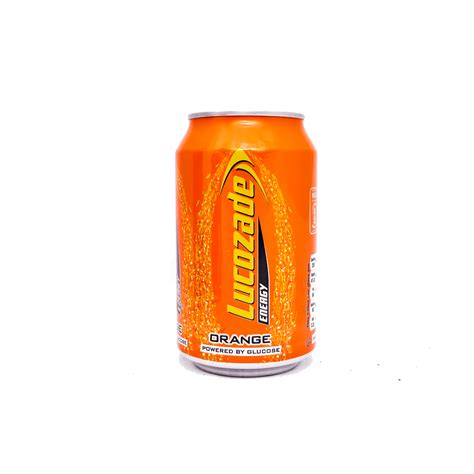 Lucozade Energy Orange Can 330ml | Alcohol and Booze