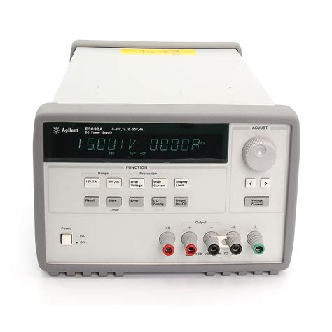 Keysight E3632A DC Power Supply, Selectable Output 0 to +15 Vdc @ 7A