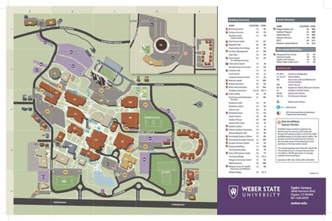 Weber State Map - Printable Map