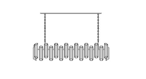 large designed chandelier 3d model .dwg format | Thousands of free CAD ...