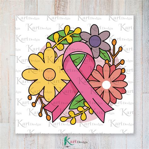 Pink Ribbon PNG/ Breast Cancer Clipart / Pink Ribbon Clipart / - Etsy