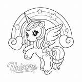 Premium Vector  Unicorn Rainbow coloring Page Illustration sketch template