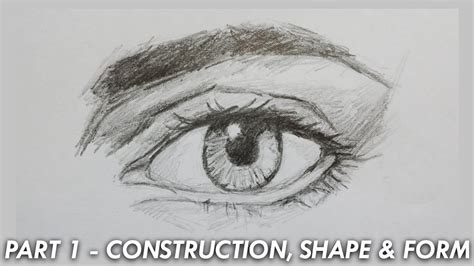 How To Draw Eyes - Construction, Shape & Form - YouTube