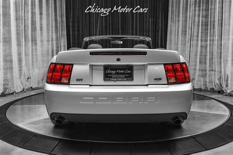 Used 2003 Ford Mustang SVT Cobra Convertible! Factory Supercharged! 450 HP! 6 Speed Manual! Only ...