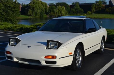 1993 Nissan 240SX SE Hatchback 76k Miles Pearl White 100% Stock