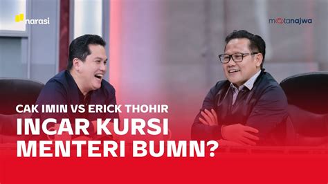 Antara Cak Imin, Erick Thohir dan Kursi Menteri BUMN - Guyub Akhir ...