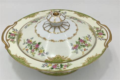 Very RARE Noritake Vintage Covered Casserole Dish/round Covered ...