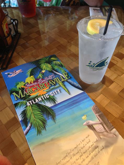 Margaritaville Atlantic City Boardwalk Menu | Atlantic city boardwalk, Vacation trips, Vacation plan