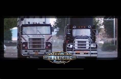 ATS Boot Screen with the Wallpaper from the Movie Convoy - ATS Mod | American Truck Simulator Mod