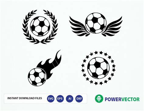 Svg file Soccer. Soccer Team Logo Vector. Soccer balls svg,