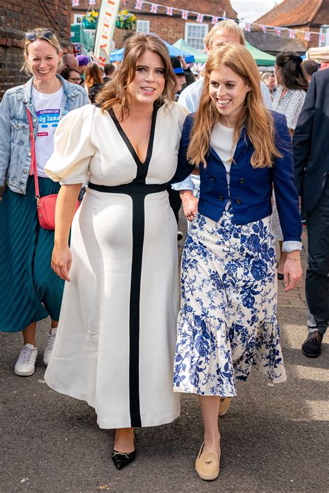 Princess Eugenie and Beatrice Wear Breezy Spring Looks to Coronation ...