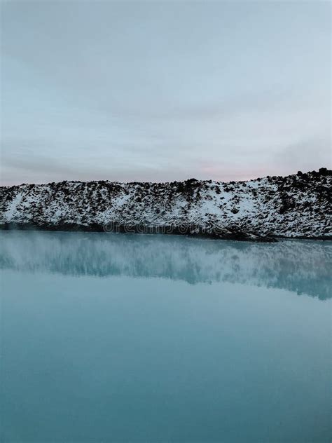 A blue lake in Iceland stock photo. Image of icelandic - 113352210