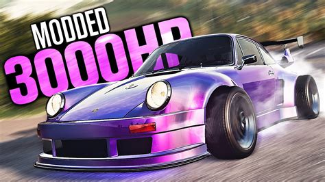 Need for Speed HEAT - 3000HP Porsche RSR Mod! - YouTube