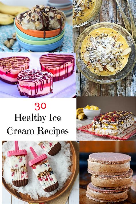 30 Healthy Ice Cream Recipes - Nutrition Starring YOU