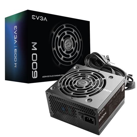 EVGA - Asia - Products - EVGA 600 W1, 80+ WHITE 600W, 3 Year Warranty, Power Supply 100-W1-0600 ...