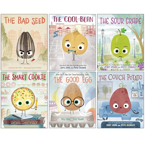 The Food Group The Bad Seed Series 6 Books Collection Set By Jory John ...