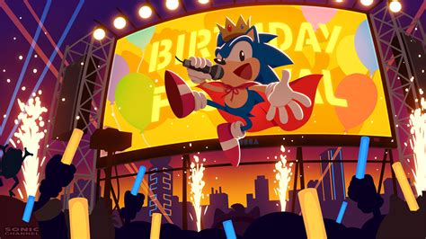 SEGA Celebrates Sonic's Birthday in Style With June 2023's Sonic Pict - Sonic - Sonic Stadium