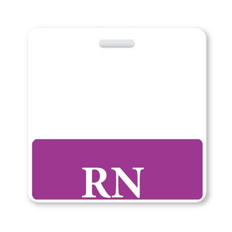 "RN" Horizontal Badge Buddy and more Badge Buddies and ID Badge Holders at SpecialistID.com