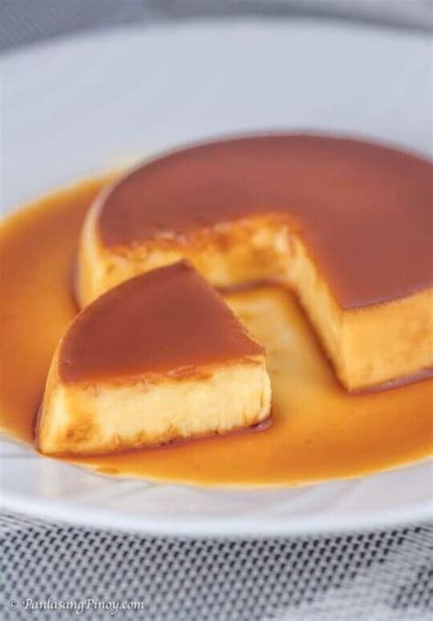 Oven Baked Leche Flan Recipe - Panlasang Pinoy