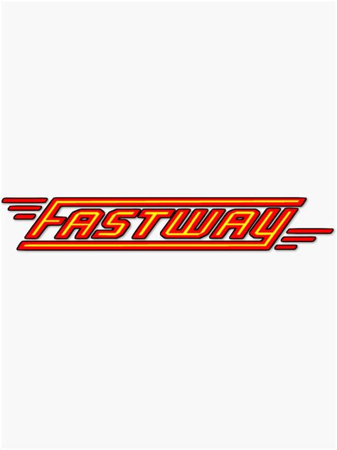 "Fastway Band Logo" Sticker by HEAVYZONE | Redbubble