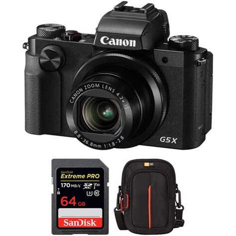 Canon PowerShot G5 X Digital Camera Free Accessory Kit B&H