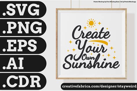 Create Your Own... Quote for Posters Graphic by stayweird · Creative Fabrica