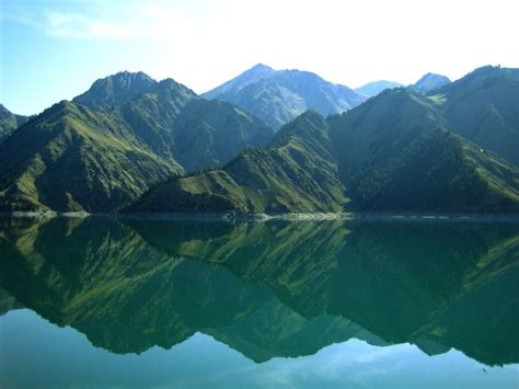 Heavenly Lake, a photo from Xinjiang, West | TrekEarth | Photo, Xinjiang, Urumqi