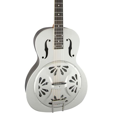 Gretsch Guitars G9221 Bobtail Round-Neck Acoustic-Electric Steel Body Resonator Guitar | Guitar ...