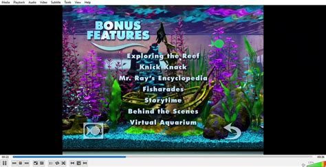 Finding Nemo Dvd Menu Disc 2