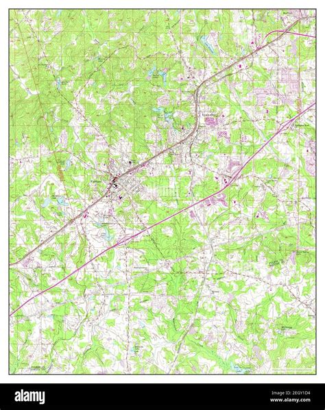 Fairburn, Georgia, map 1954, 1:24000, United States of America by ...