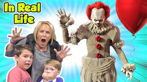 Pennywise IT Horror Escape Game in Real Life - YouTube