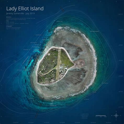 Lady Elliot Island Gigapixel Drone Mosaic Map | Oceanity