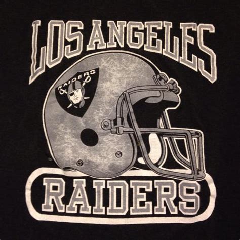 Vintage 1980's Los Angeles Raiders t-shirt