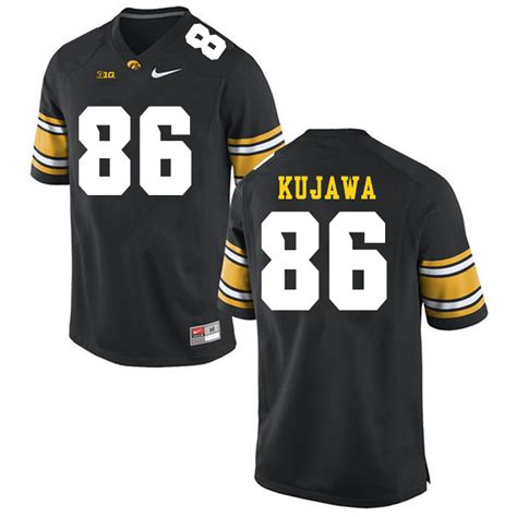 Men #86 Tommy Kujawa Iowa Hawkeyes College Football Jerseys Sale-Black ...