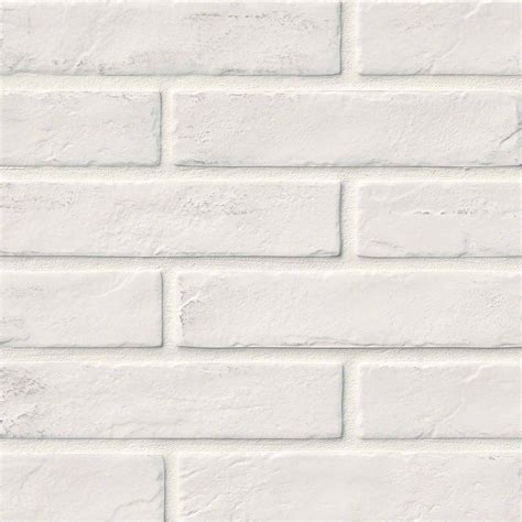 Capella Collection - White Brick Matte Porcelain 2x10 - Tiles Direct Store