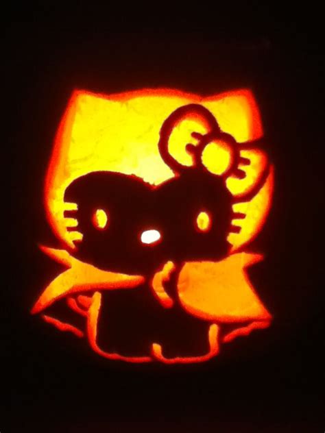 Hello Kitty pumpkin | Hello kitty pumpkin, Pumpkin art, Fantasy fest