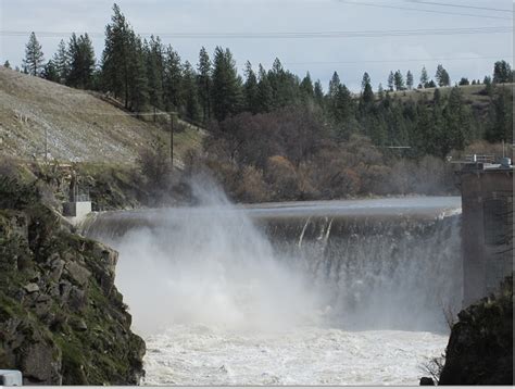 Nine Mile Falls Dam Water | Natural landmarks, Landmarks, Holidays and events