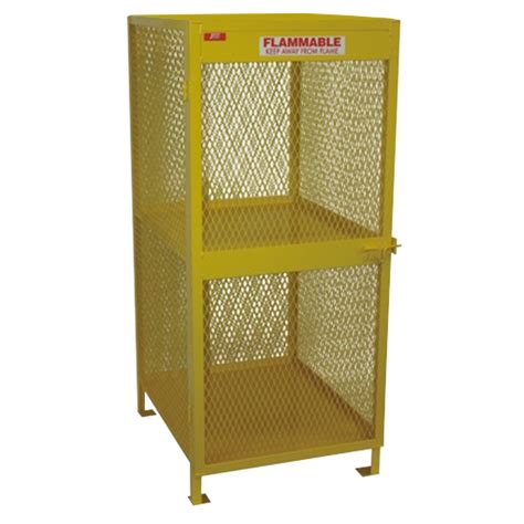 Vertical Propane Tank Storage Cabinet